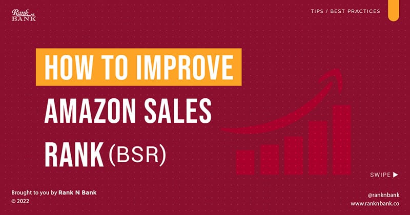 Explaining Amazon Sales Rank and How to Improve It