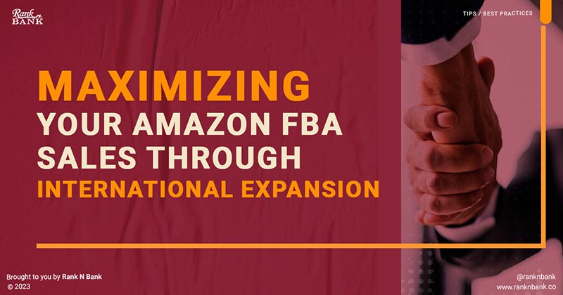 Mazimizing your Amazon FBA Sales
